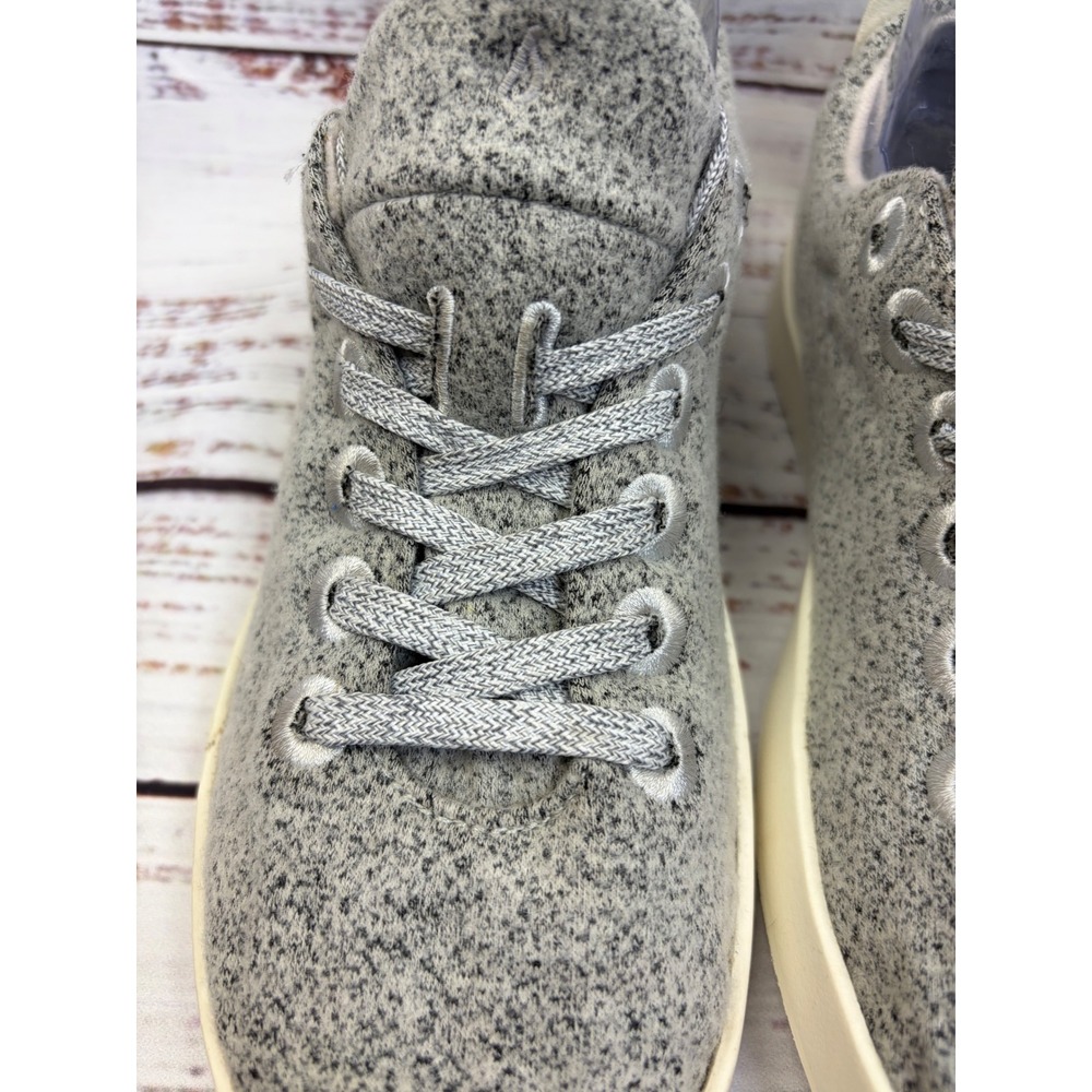 Allbirds Wool Pipers Womens Grey Marl Low Top Sustainable Sneakers size 9 - Picture 4 of 12